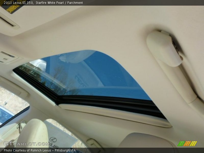 Starfire White Pearl / Parchment 2013 Lexus ES 350