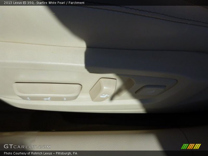 Starfire White Pearl / Parchment 2013 Lexus ES 350