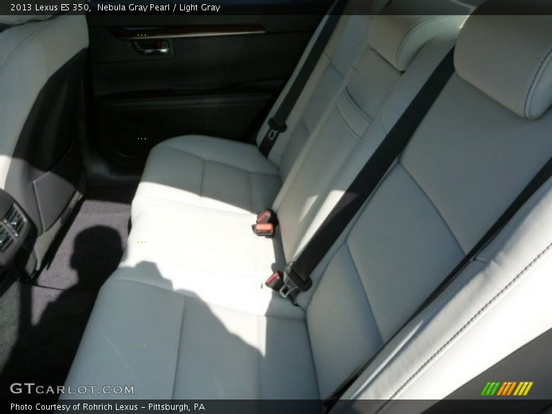 Nebula Gray Pearl / Light Gray 2013 Lexus ES 350