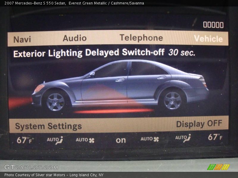 Everest Green Metallic / Cashmere/Savanna 2007 Mercedes-Benz S 550 Sedan