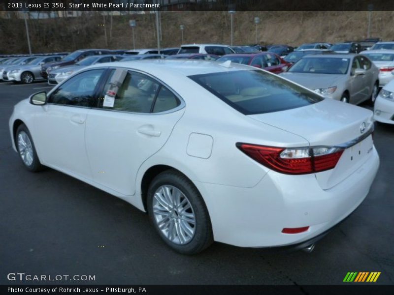 Starfire White Pearl / Parchment 2013 Lexus ES 350