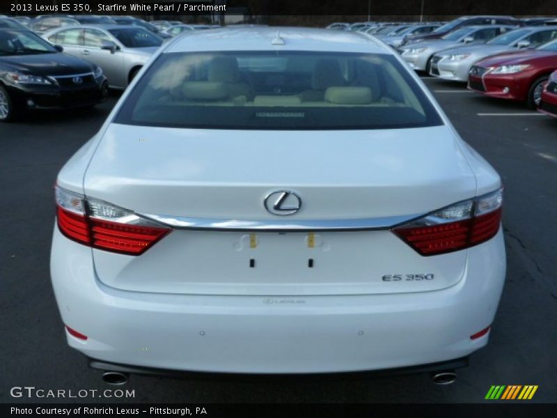 Starfire White Pearl / Parchment 2013 Lexus ES 350