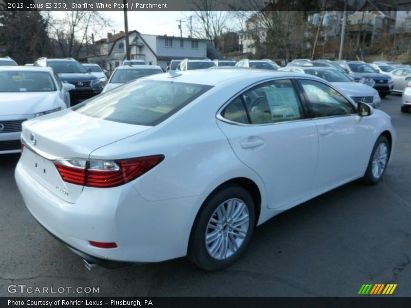 Starfire White Pearl / Parchment 2013 Lexus ES 350