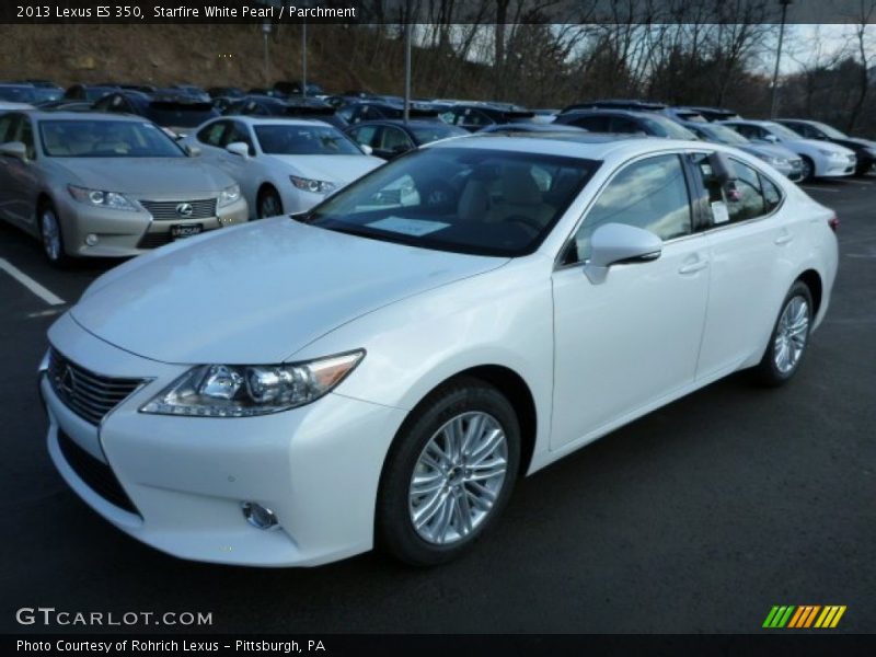 Starfire White Pearl / Parchment 2013 Lexus ES 350