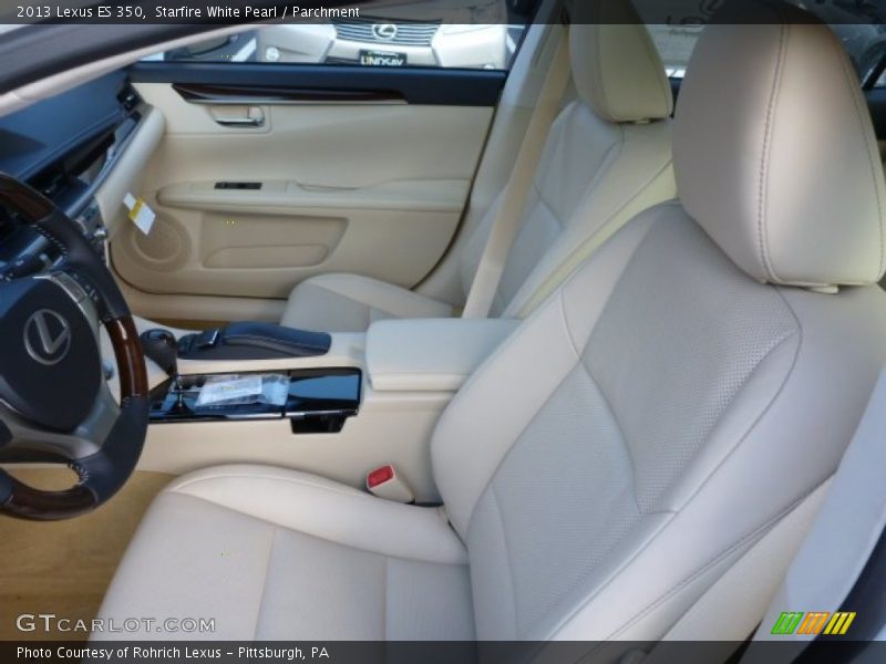 Starfire White Pearl / Parchment 2013 Lexus ES 350