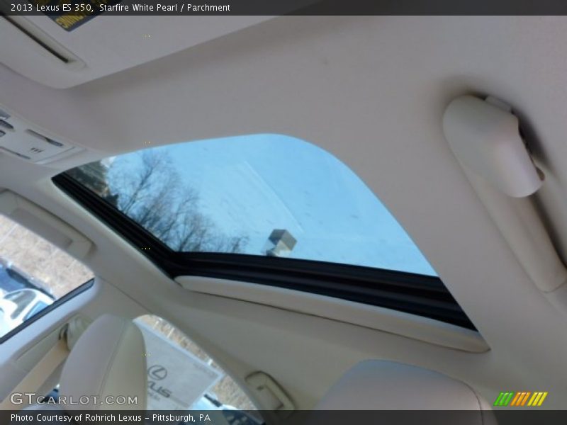 Starfire White Pearl / Parchment 2013 Lexus ES 350