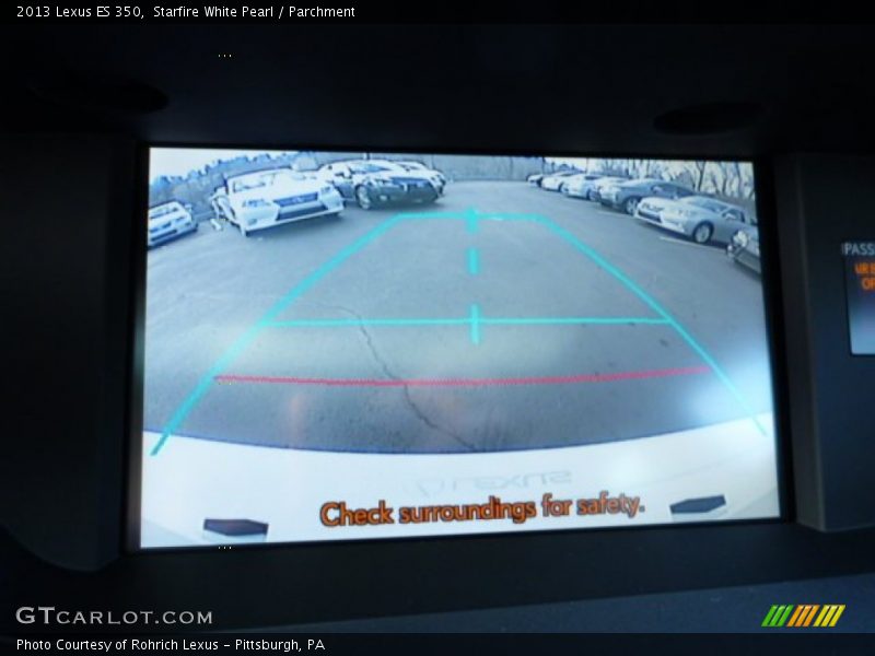 Starfire White Pearl / Parchment 2013 Lexus ES 350