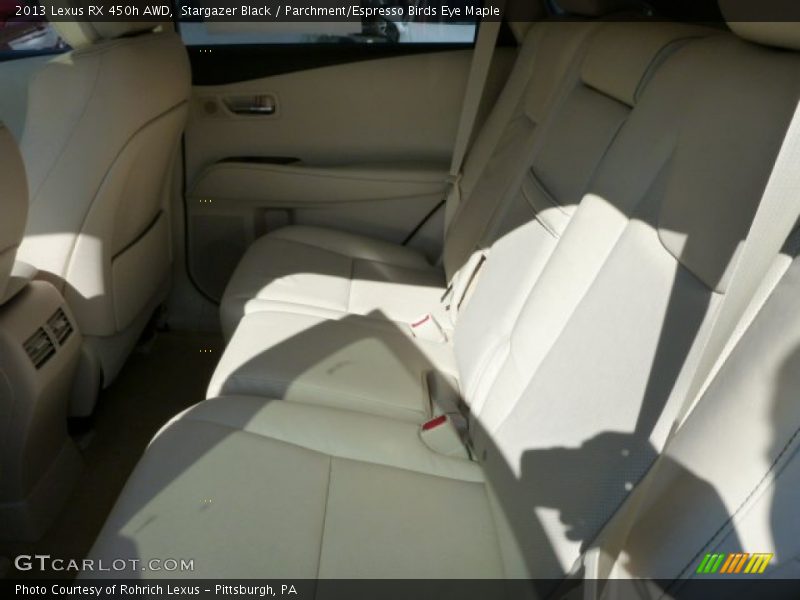 Stargazer Black / Parchment/Espresso Birds Eye Maple 2013 Lexus RX 450h AWD