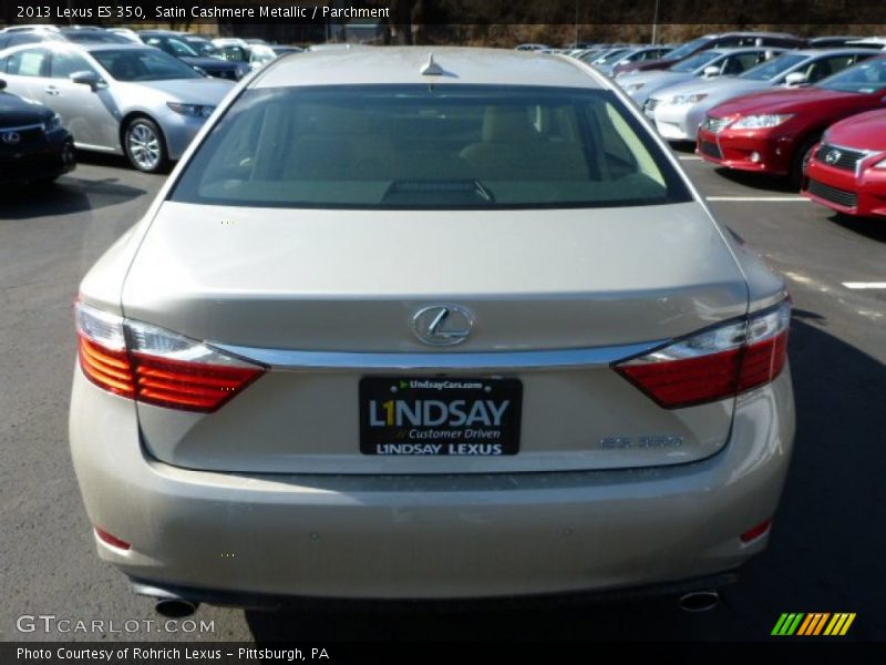 Satin Cashmere Metallic / Parchment 2013 Lexus ES 350