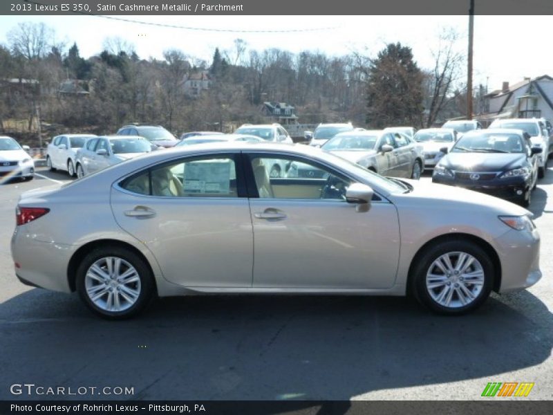 Satin Cashmere Metallic / Parchment 2013 Lexus ES 350