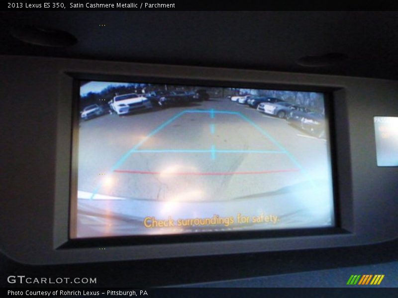 Satin Cashmere Metallic / Parchment 2013 Lexus ES 350