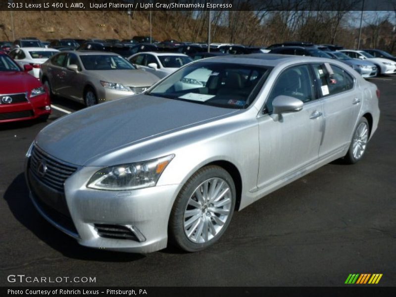 Front 3/4 View of 2013 LS 460 L AWD