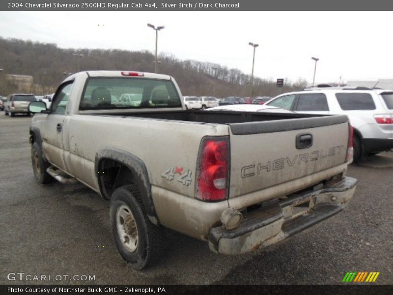 Silver Birch / Dark Charcoal 2004 Chevrolet Silverado 2500HD Regular Cab 4x4