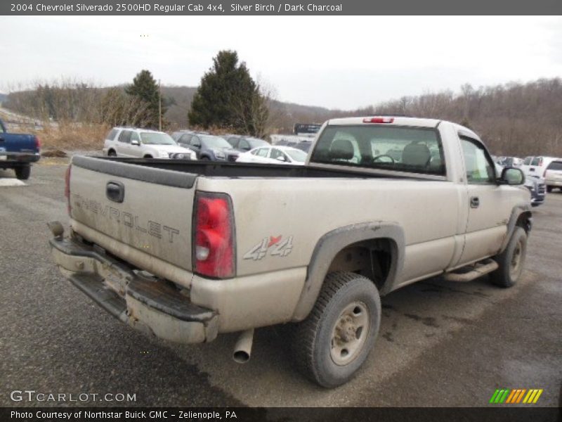 Silver Birch / Dark Charcoal 2004 Chevrolet Silverado 2500HD Regular Cab 4x4