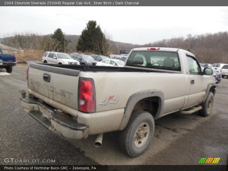 Silver Birch / Dark Charcoal 2004 Chevrolet Silverado 2500HD Regular Cab 4x4