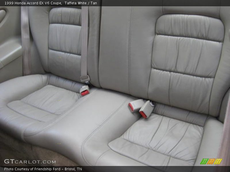 Rear Seat of 1999 Accord EX V6 Coupe