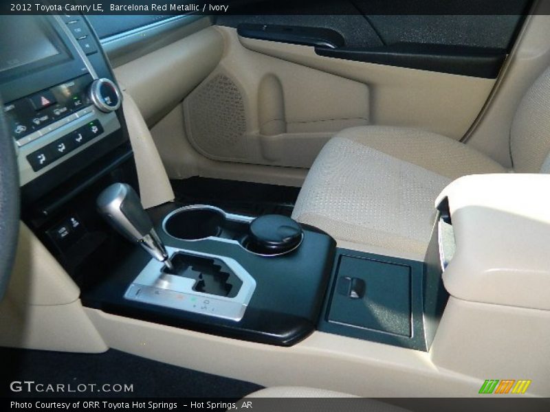 Barcelona Red Metallic / Ivory 2012 Toyota Camry LE