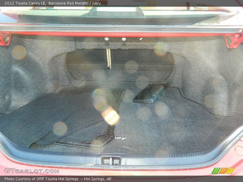 Barcelona Red Metallic / Ivory 2012 Toyota Camry LE