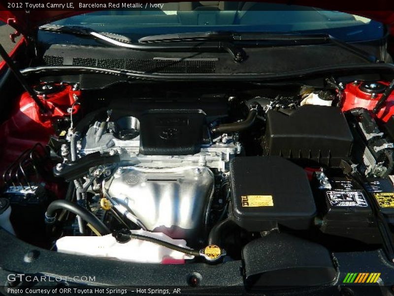 Barcelona Red Metallic / Ivory 2012 Toyota Camry LE