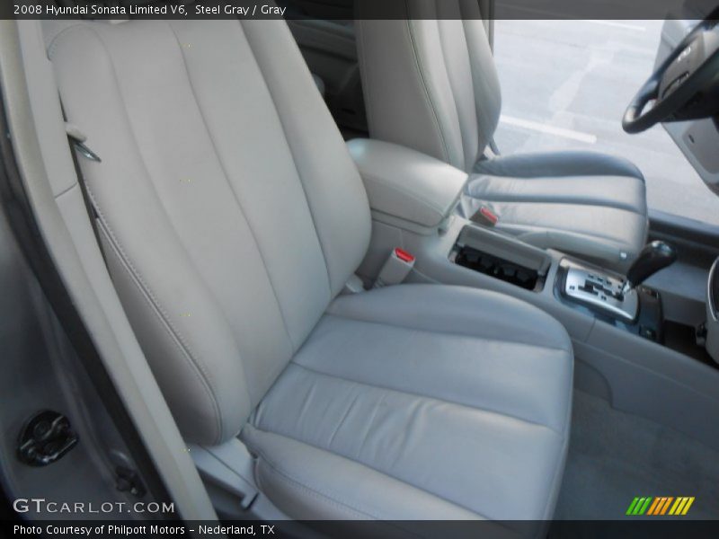 Front Seat of 2008 Sonata Limited V6