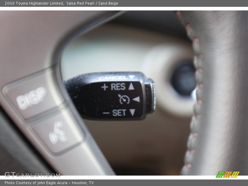 Salsa Red Pearl / Sand Beige 2009 Toyota Highlander Limited