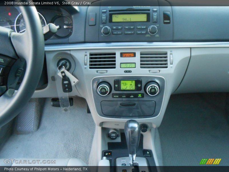 Controls of 2008 Sonata Limited V6