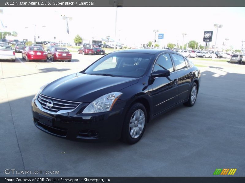Super Black / Charcoal 2012 Nissan Altima 2.5 S