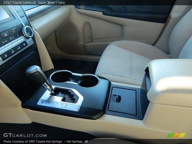 Super White / Ivory 2012 Toyota Camry LE