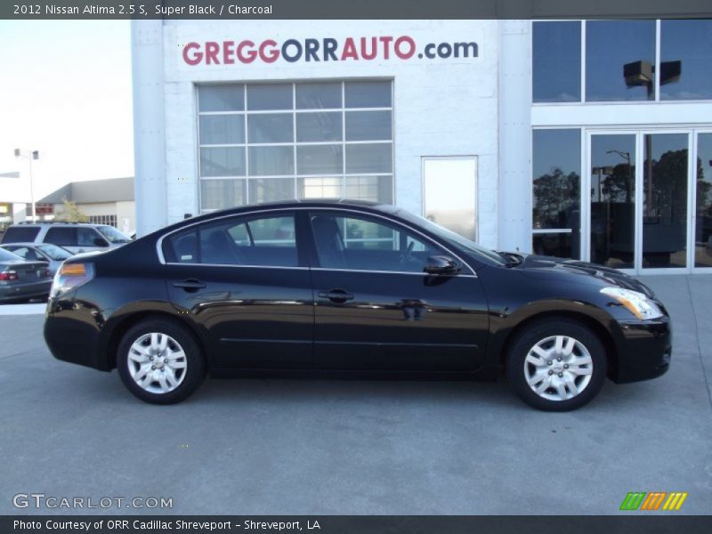 Super Black / Charcoal 2012 Nissan Altima 2.5 S