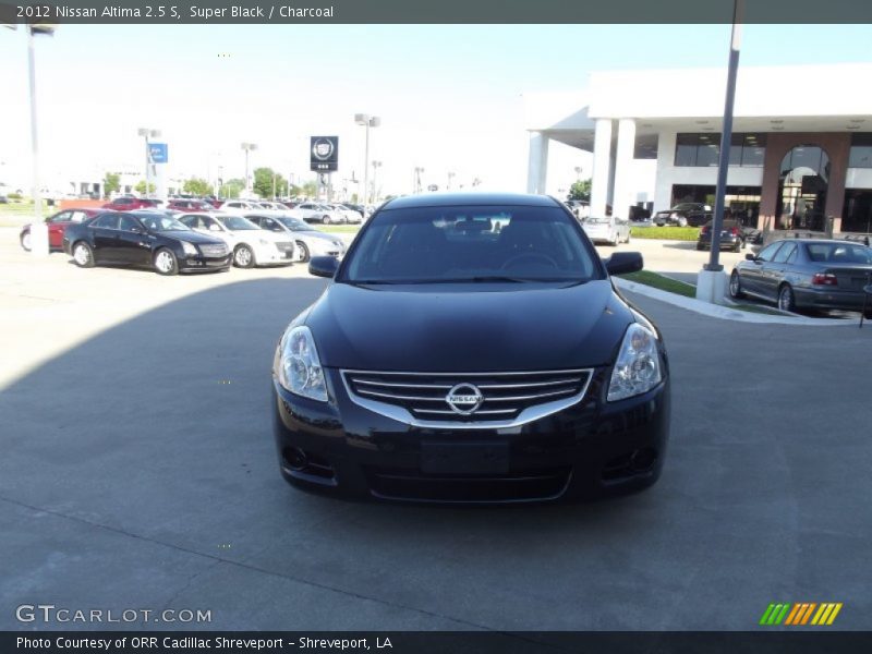 Super Black / Charcoal 2012 Nissan Altima 2.5 S