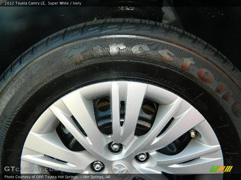 Super White / Ivory 2012 Toyota Camry LE