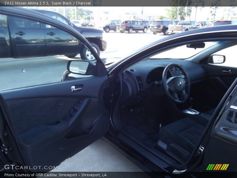 Super Black / Charcoal 2012 Nissan Altima 2.5 S