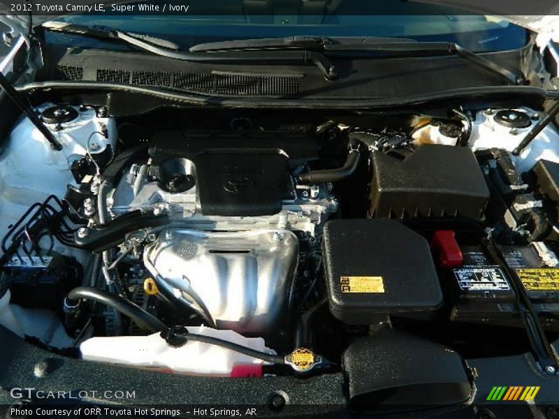 Super White / Ivory 2012 Toyota Camry LE
