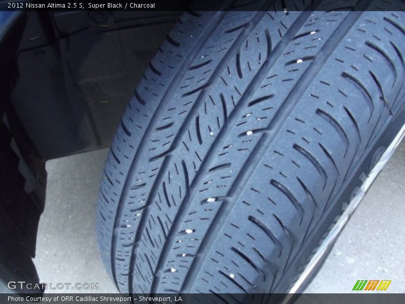 Super Black / Charcoal 2012 Nissan Altima 2.5 S