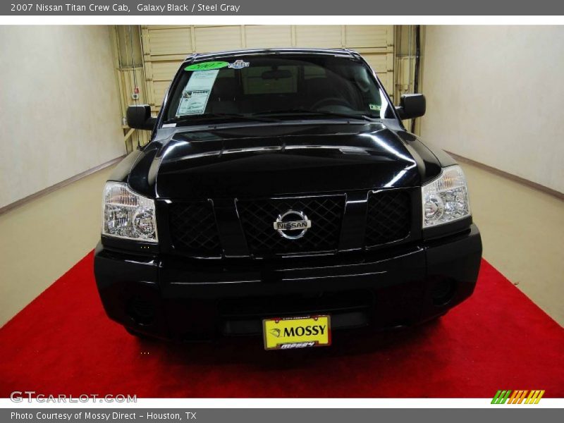 Galaxy Black / Steel Gray 2007 Nissan Titan Crew Cab