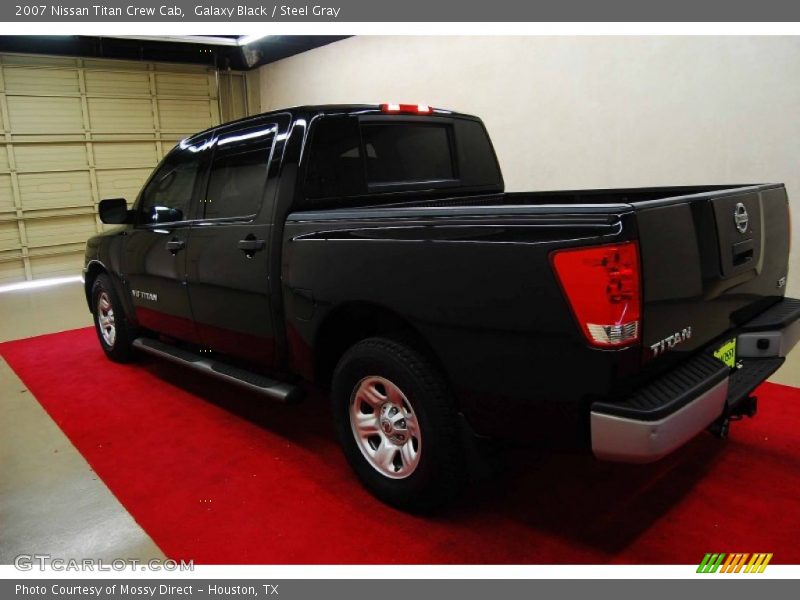Galaxy Black / Steel Gray 2007 Nissan Titan Crew Cab