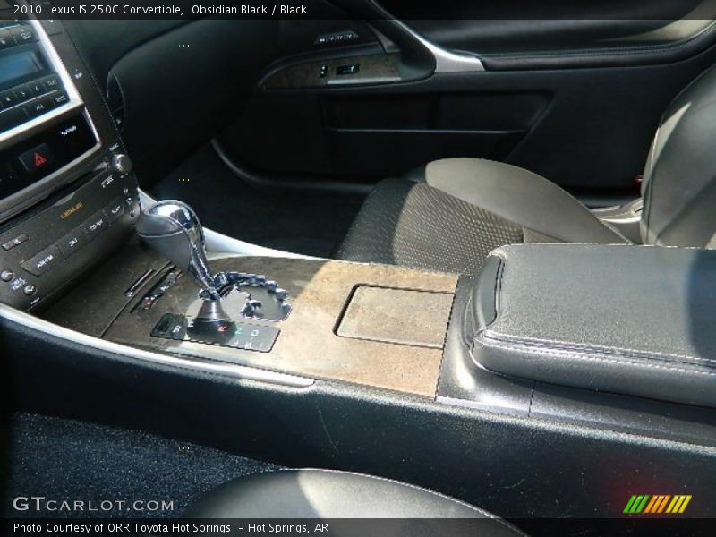 Obsidian Black / Black 2010 Lexus IS 250C Convertible