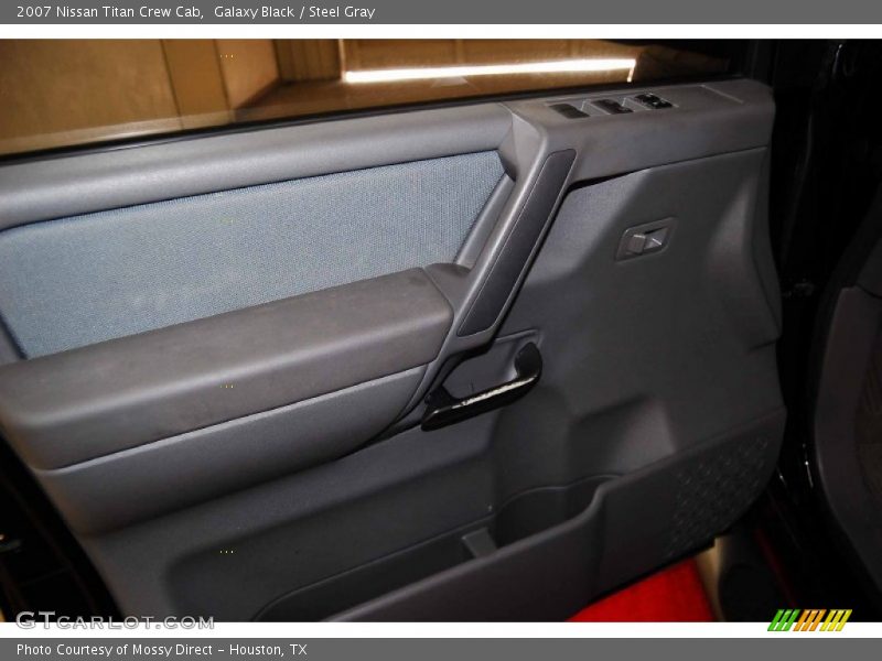 Galaxy Black / Steel Gray 2007 Nissan Titan Crew Cab