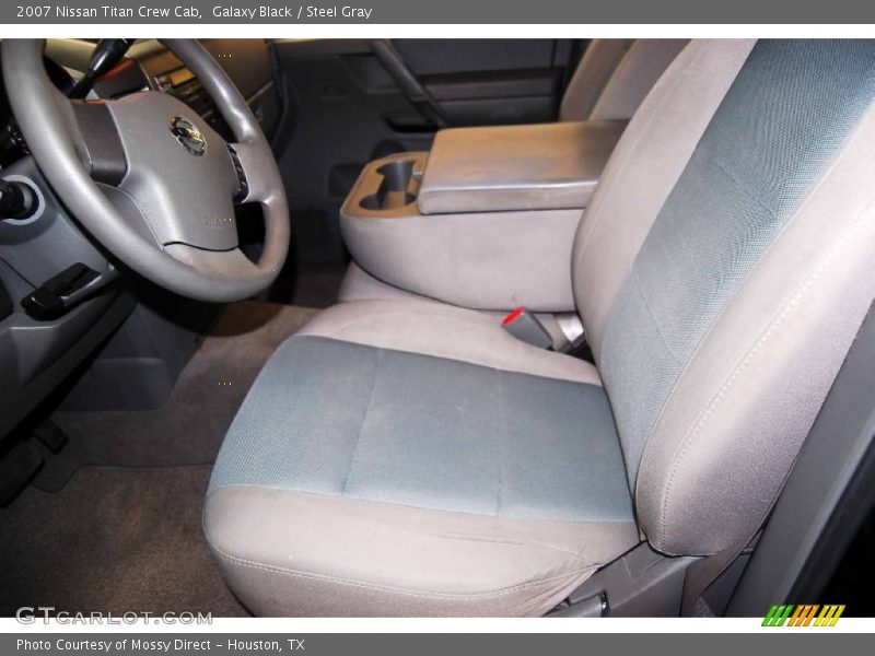  2007 Titan Crew Cab Steel Gray Interior