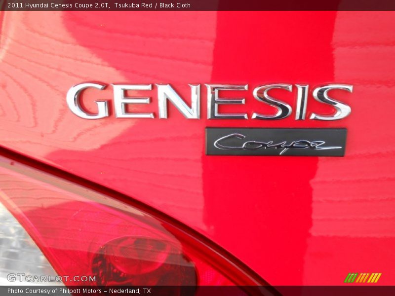 Tsukuba Red / Black Cloth 2011 Hyundai Genesis Coupe 2.0T