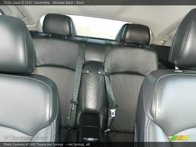 Obsidian Black / Black 2010 Lexus IS 250C Convertible