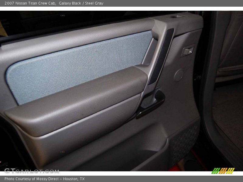 Galaxy Black / Steel Gray 2007 Nissan Titan Crew Cab