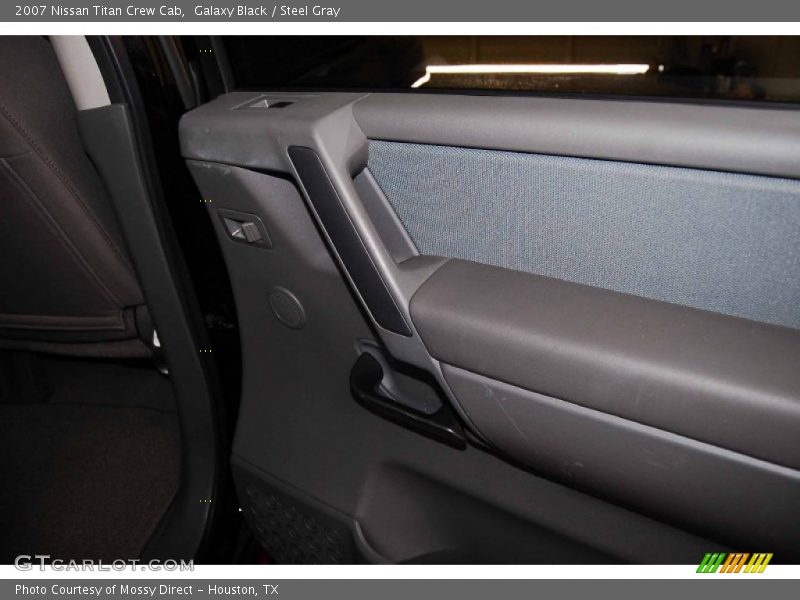 Galaxy Black / Steel Gray 2007 Nissan Titan Crew Cab