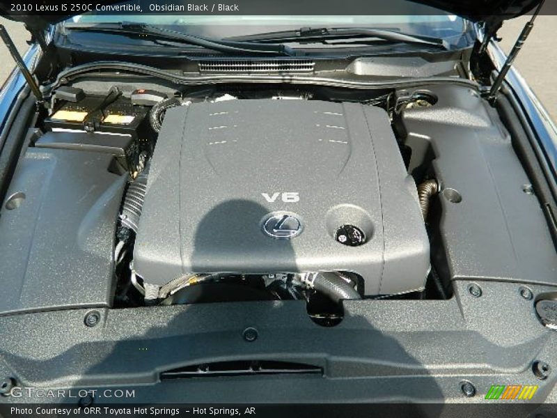 Obsidian Black / Black 2010 Lexus IS 250C Convertible