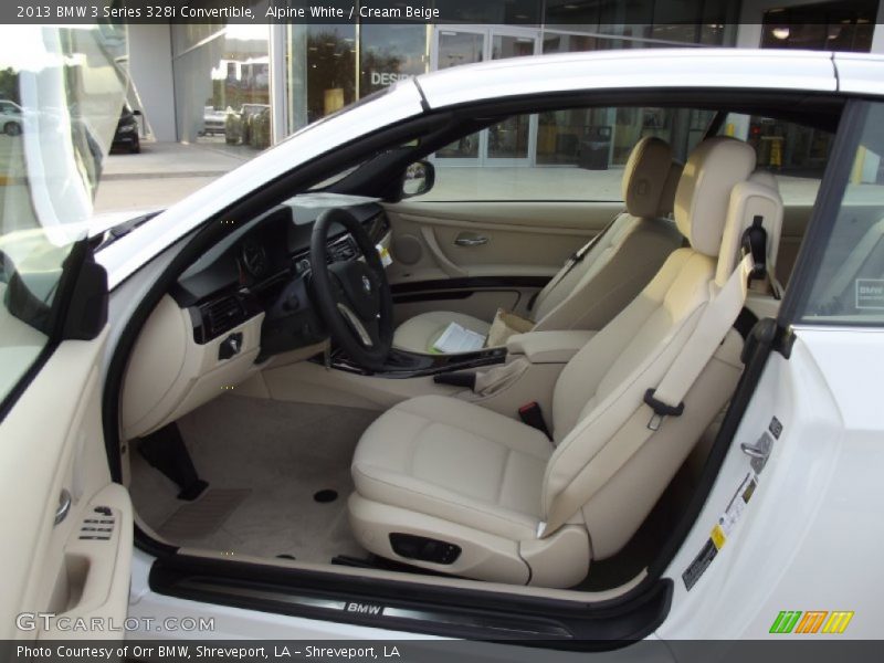 Front Seat of 2013 3 Series 328i Convertible