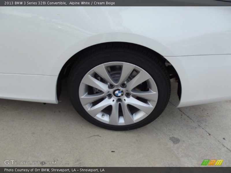 Alpine White / Cream Beige 2013 BMW 3 Series 328i Convertible
