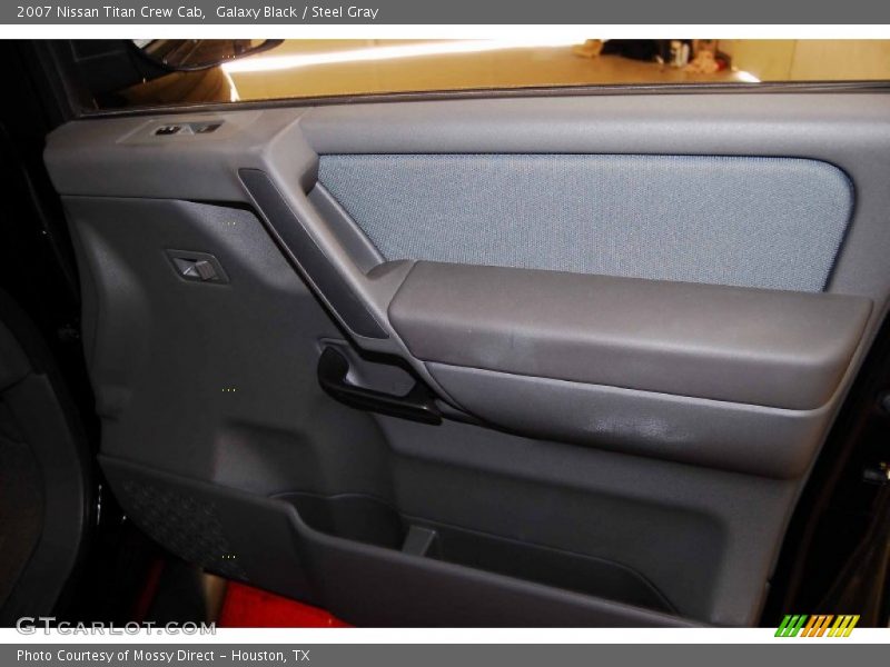 Galaxy Black / Steel Gray 2007 Nissan Titan Crew Cab