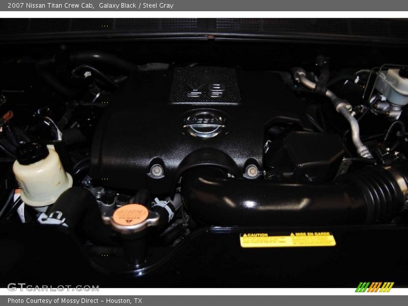 Galaxy Black / Steel Gray 2007 Nissan Titan Crew Cab