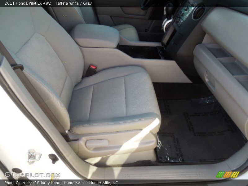 Taffeta White / Gray 2011 Honda Pilot LX 4WD