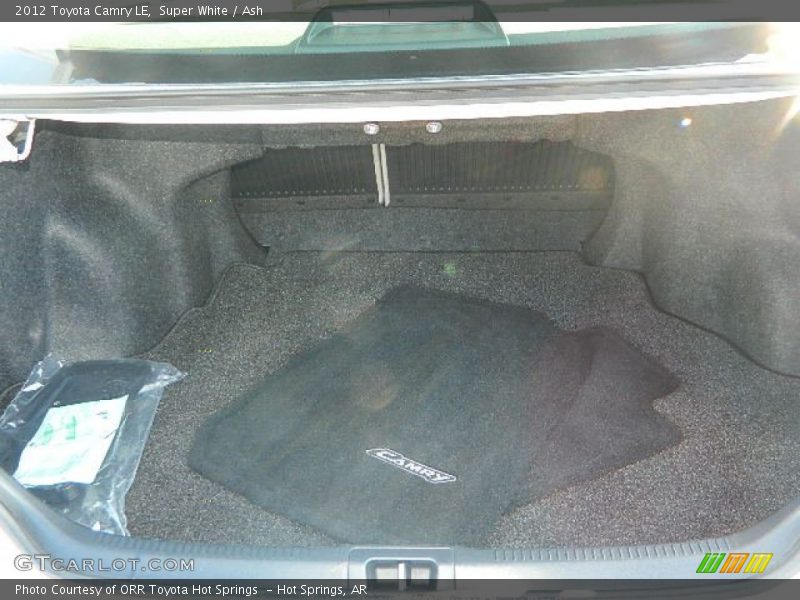 Super White / Ash 2012 Toyota Camry LE